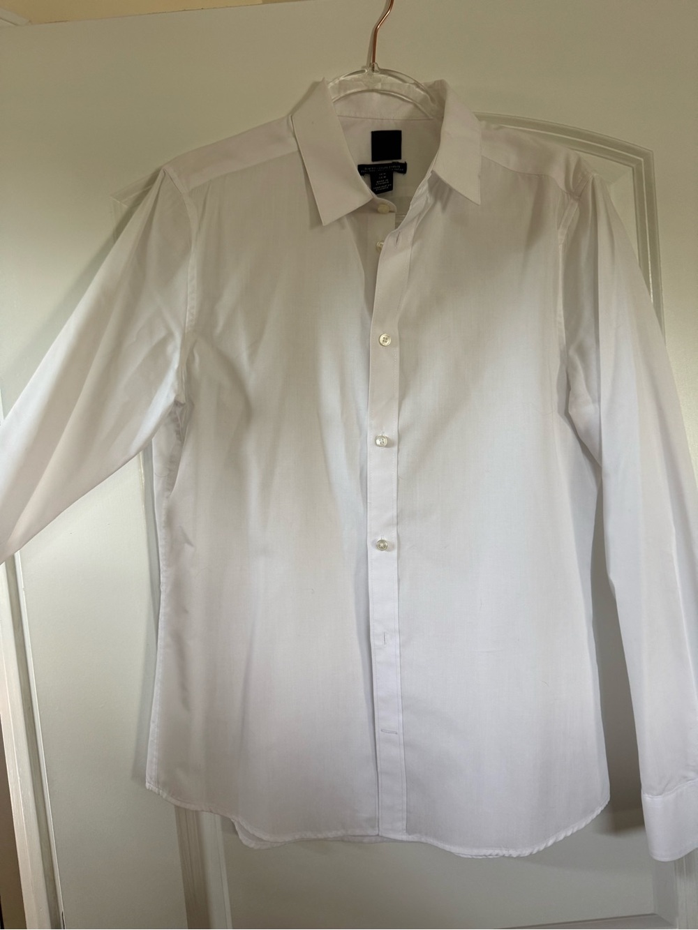 Classic White Men's Dress Shirt - H&M